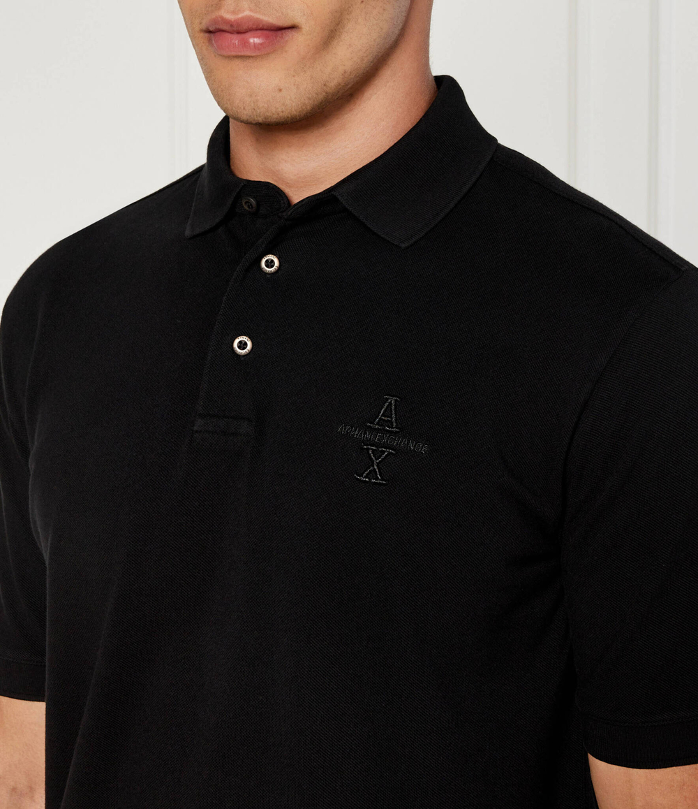 Поло Armani Exchange - черный(6DZFLK ZJXUZ)
