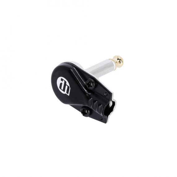 Adam Hall K4CJM2FL - разъем TRS (jack) 6,3 mm mono угловой Flat Plug с позолоченным наконечником