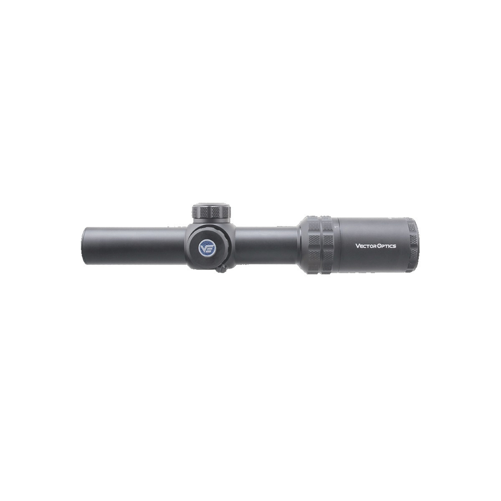 Прицел Grizzly 1-4x24, Vector Optics ( установка на Тигр, СВД, Вепрь 308 СОК-95 / Сетка German #1 / с подсветкой )