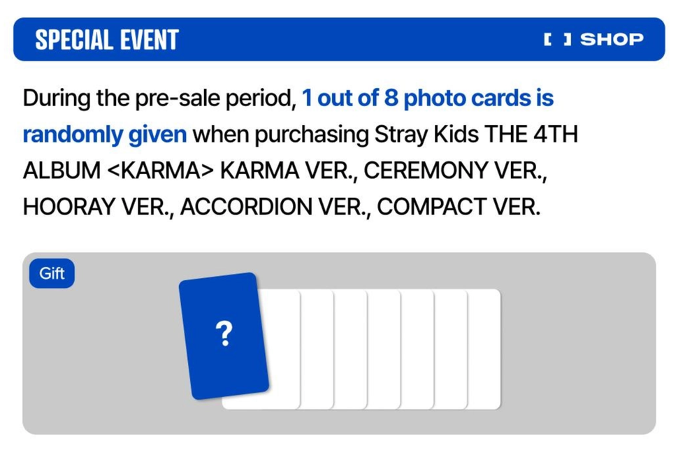 Альбом Stray Kids - 4th Album [KARMA] (предзаказ от FANS SHOP)