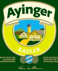 Пиво Ayinger Radler Пиво Ayinger Radler