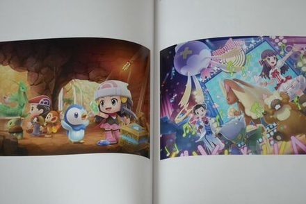 Артбук Pokemon Brilliant Diamond