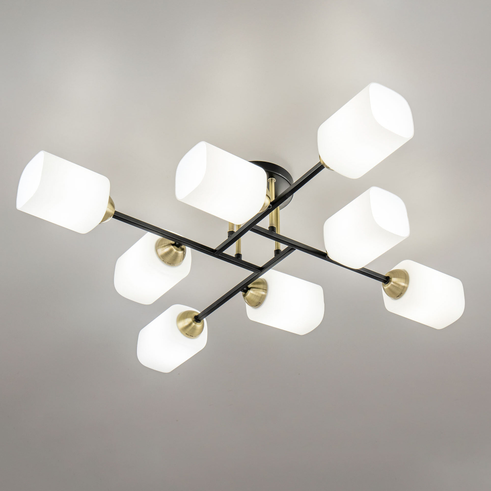 Citilux Генри CL130285 Люстра потолочная Чёрная