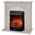 Каминокомплект Real Flame Hanna LO с очагом Majestic Lux Black RC