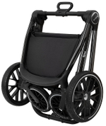 Детская коляска Pituso Mayla Lux 3 в 1 с автокреслом Baesa Black
