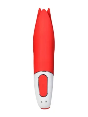 Вибратор Vibes Power Flower силикон красный