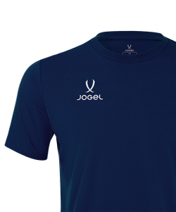 Футболка повседневная Jogel ESSENTIAL 2.2 Cotton Tee, темно-синий
