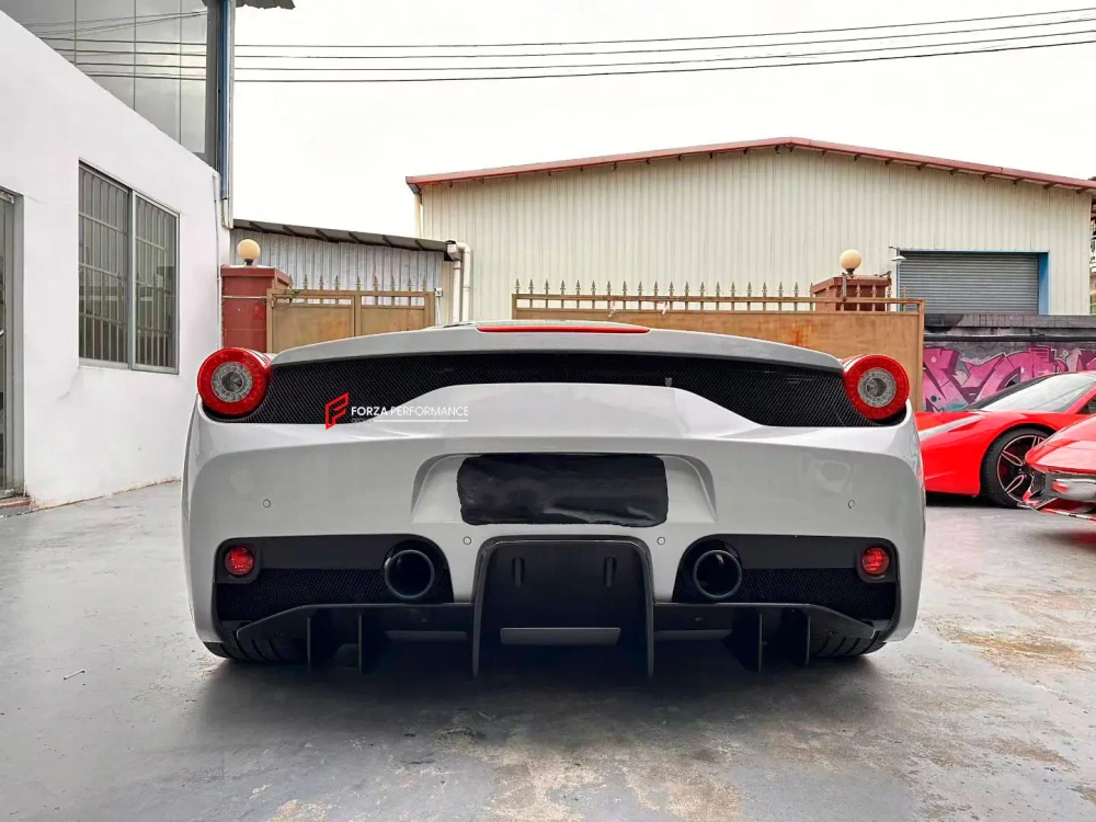 Карбоновый обвес переделка для Ferrari 458 Italia 2009-2015 в Speciale Феррари