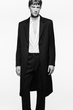 ZARA X LUDOVIC DE SAINT SERNIN БРЮКИ-КЛЕШ, ЧЕРНЫЙ