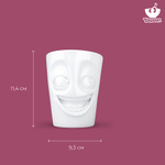 Кружка tassen joking, 350 мл, белая