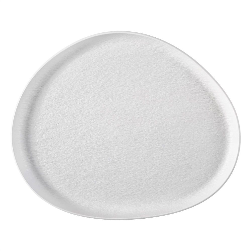 Lenardi 135-066 Тарелка 34х28х2см ЭФИОПИЯ в под.уп.(х8)Фарфор