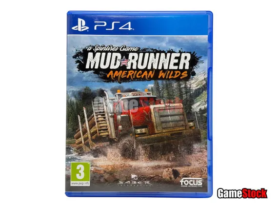 PS4 Spintires: MudRunner American Wilds Б/У CUSA-13336 (Полностью на русском языке)