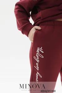 Костюм 2400-бордо Minova