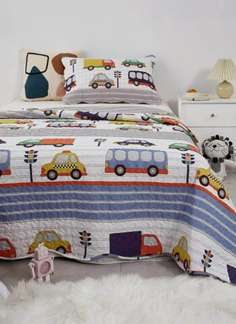 Покрывало 160х220 и наволочка 50х70 Sofi De MarkO Magic №11