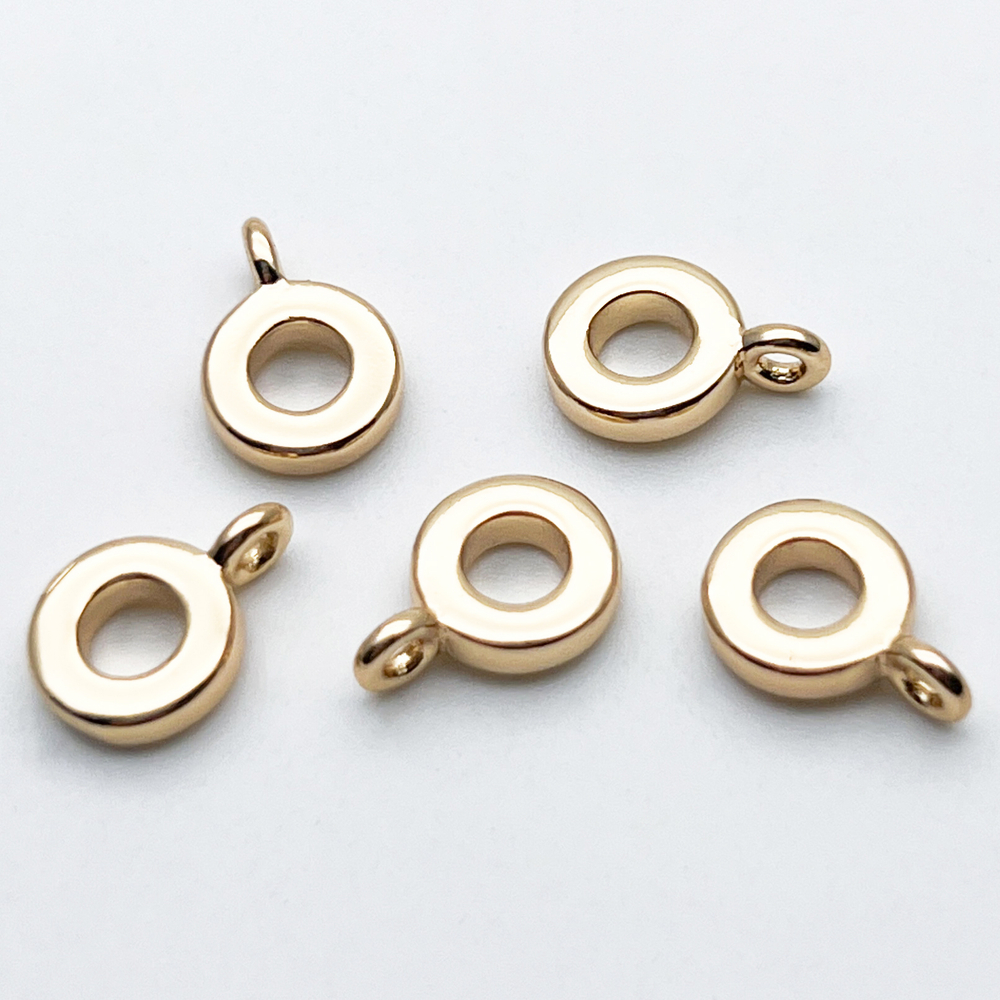 Бейл, цвет золото, размер 11*8 мм, отверстие 4 мм, цена за 1 шт