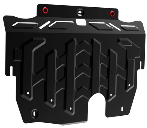 Защита картера и КПП АвтоБроня для Ford Galaxy II (V - 2.0; 2.2D; 2.3) 2006-2015/Ford Mondeo IV (V - 1.6; 2.0) 2006-2015/Ford S-Max I (V - 2.0) 2006-2015, штампованная, сталь 1.5 мм, с крепежом, 111.01827.1