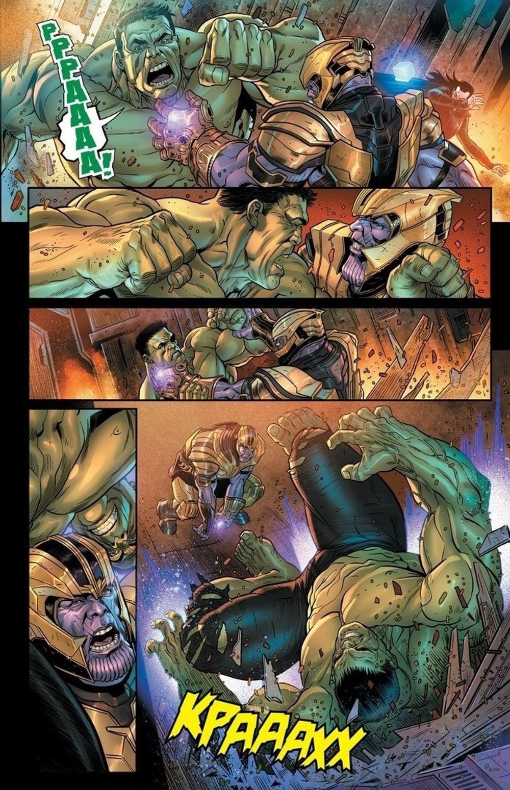 Комикс Мстители: Финал. Пролог