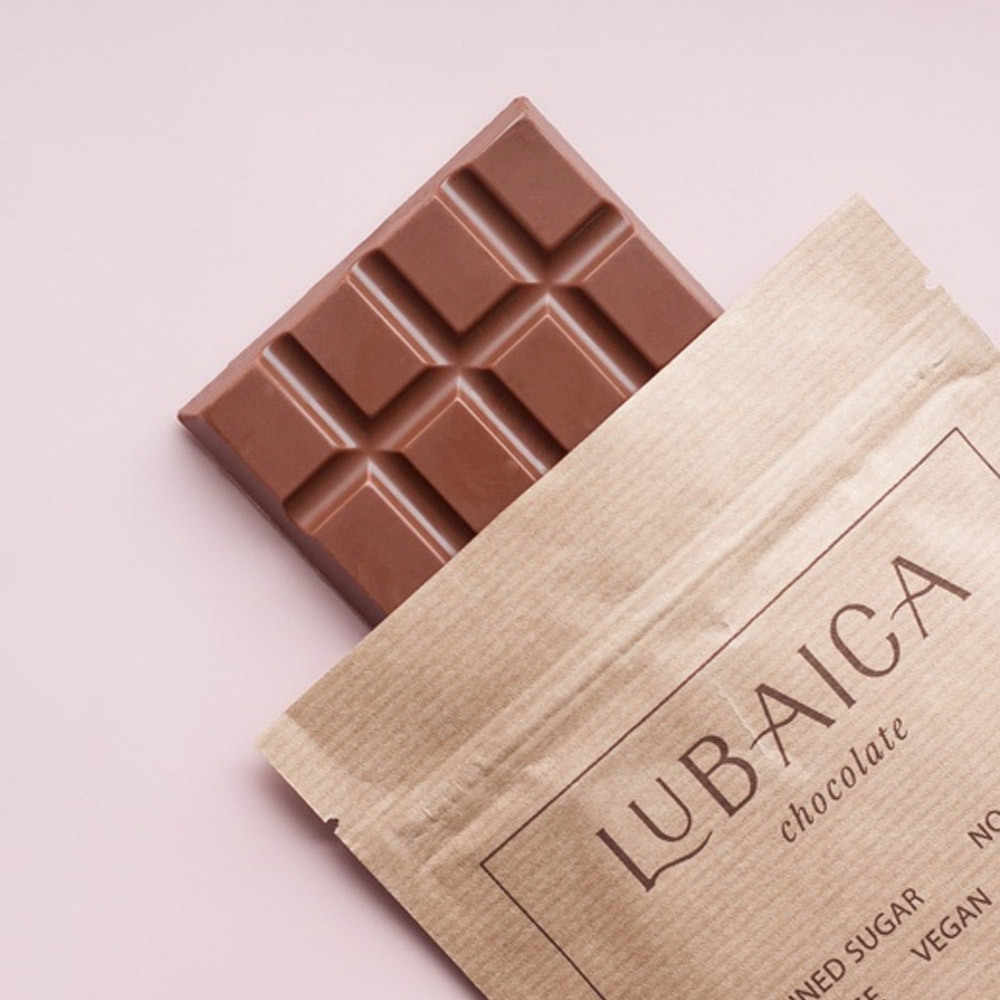 Шоколад Lubaica "Молочный шелк", 70 г