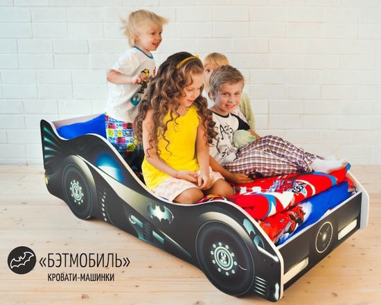 Кровать-машинка БЭТМОБИЛЬ
