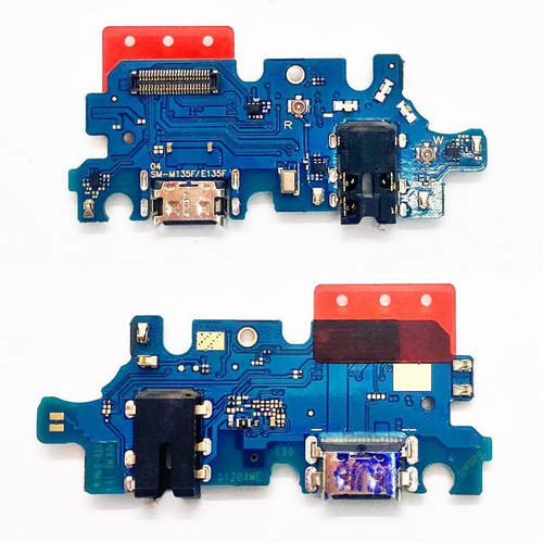 Шлейф для Samsung Galaxy A13 (A135F/A137F) плата системный разъем/разъем гарнитуры/микрофон