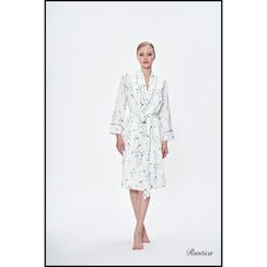 Халат женский сатин махра RUSTICA Tivolyo Home Турция