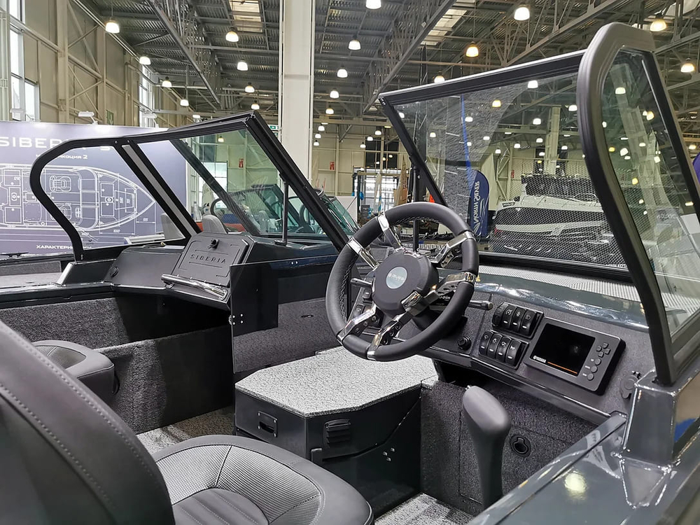 Катер-лодка алюминиевая SIBERIA S5 (mod 1)