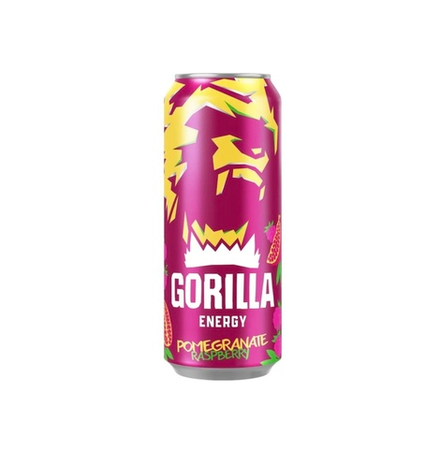 Энергетический напиток Gorilla Pomegranate 0,45 л. ж\б