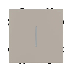 Механизм выключателя одноклавишный непроходной LED SWT-NOBE-MK01-SFPL-L-CA (230V, 10A) (Arlight, -) 059424