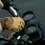 Водительские перчатки Cafe Leather Triton Driving Gloves - L