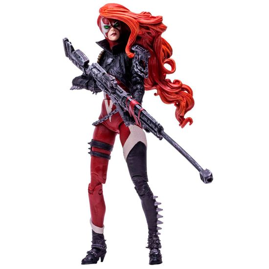 Фигурка McFarlane Raven Spawn She Spawn, 18 см / Фигурка по мотивам франшизы "Спаун", Никс