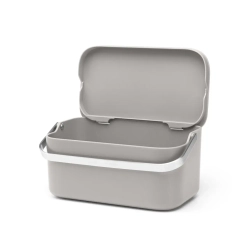 Brabantia Контейнер для мусора Sort & Go 1,8л, серый