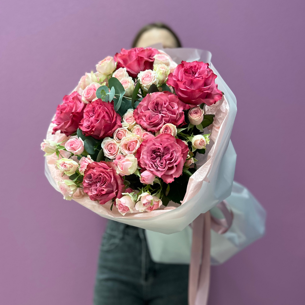 Букет "Розовое признание" #18