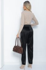 Брюки Бомонд (черные) Б11965 LT Collection