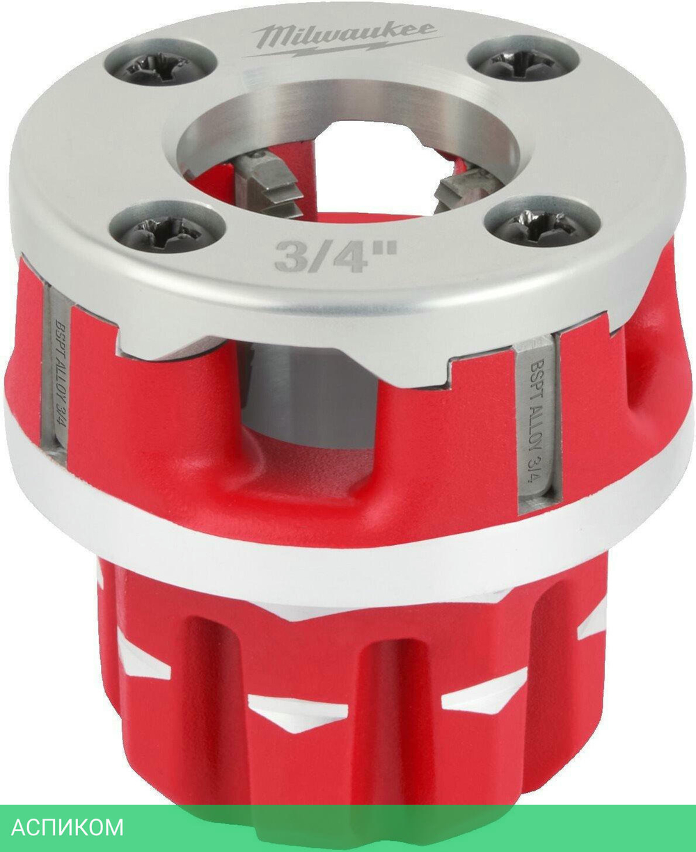 Плашка для резьбонарезного инструмента Milwaukee FPT114H 3/4" BSPT Alloy (4932480246)