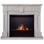 Каминокомплект Real Flame Kellie 25,5/26 WT с очагом 3D Cassette 630 Black Panel