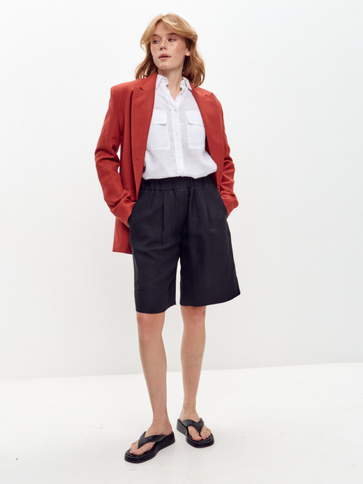 Льняные шорты