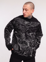 Свитер оверсайз Skeleton