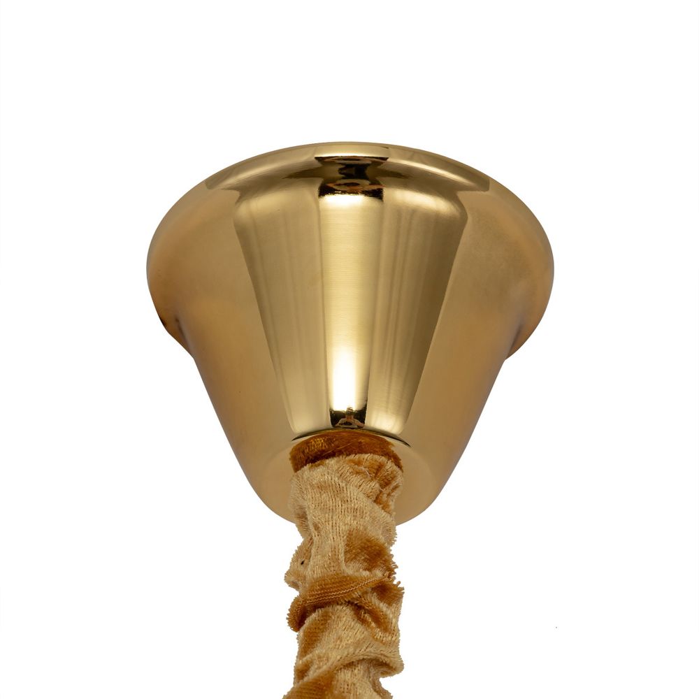 Citilux RITZ CL310082 Люстра хрустальная подвесная Золото