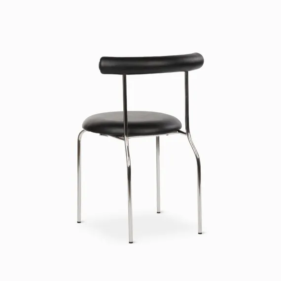 Cтул Rider, черная экокожа