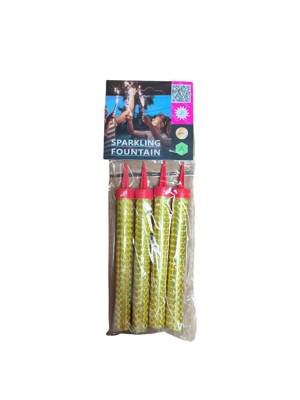 Тортовые свечи 12,5см. 40 секунд 4/50/4