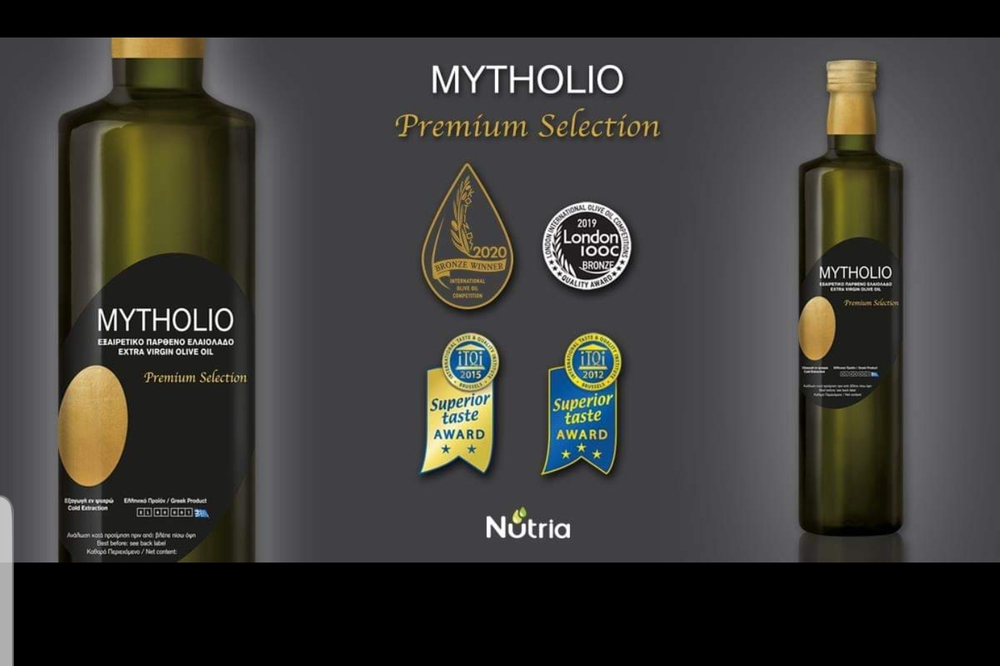 Оливковое масло греческое MYTHOLIO P.D.O. Sitia (Крит) Extra Virgin 500 мл Греция