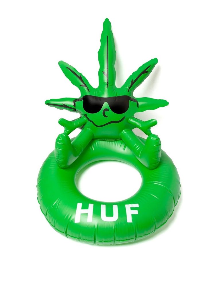 Надувной круг HUF Green Buddy Pool Floatie