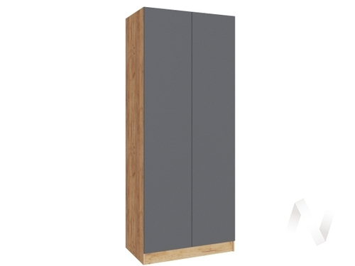 Шкаф универсальный Прихожая Руэлла (дуб крафт золотой/графит серый)