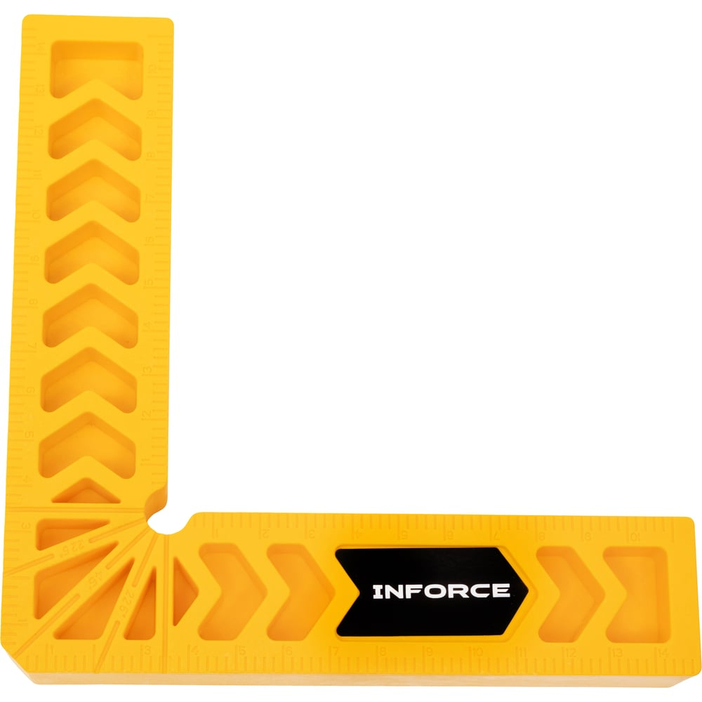 Прижимной угольник Inforce из полимера 150x150 06-11-86