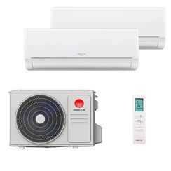 Мультисплит система на 2 комнаты Cherbrooke CSI-M09HRN1 x 2 / COI-2M18HN1