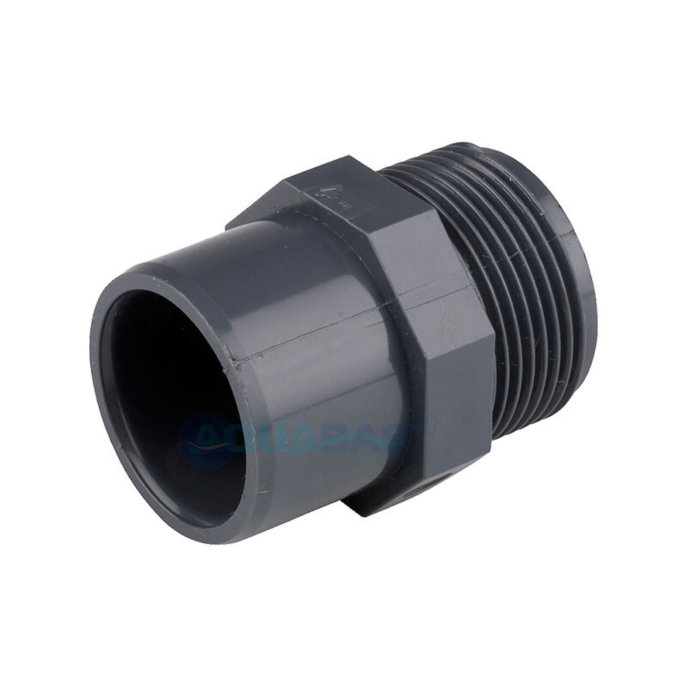Муфта переходная ПВХ D 32/40-3/4" НР Tecno Plastic