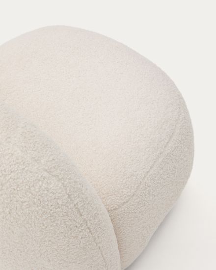 Детское кресло Bucky из белого букле