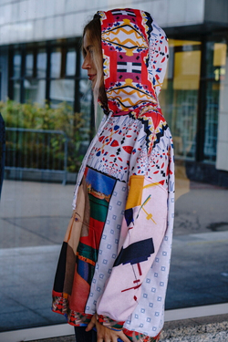 Худи «Малевич», по мотивам живописи Казимира Малевича ("Голова крестьянина")