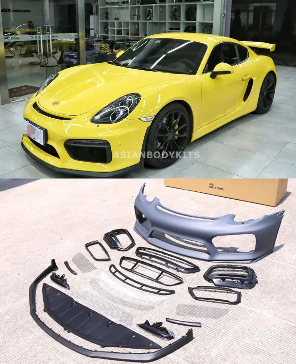 Обвес переделка в GT4 для Porsche Boxster/Cayman 981 2013-2016 Порше