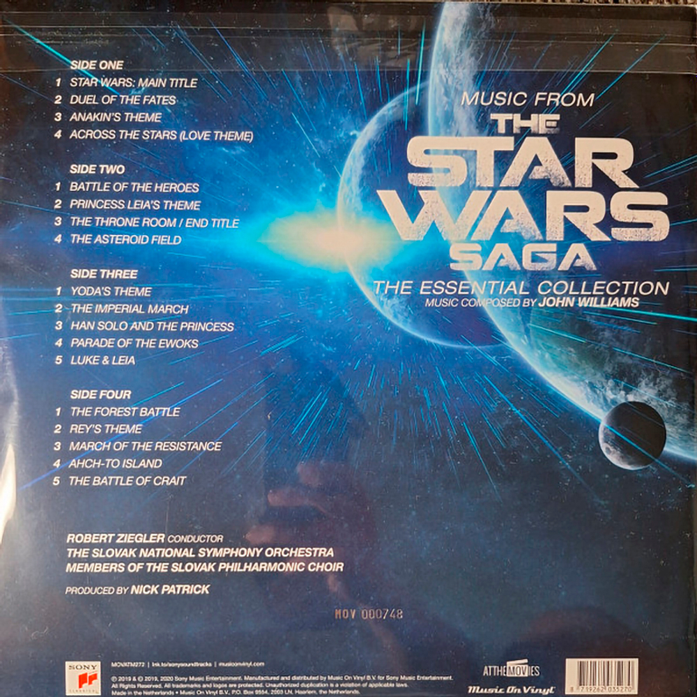 Сборник / Music From The Star Wars Saga - The Essential Collection (Coloured Vinyl)(2LP)